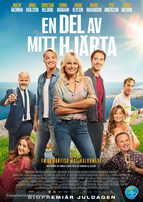 En del av mitt hj&auml;rta - Swedish Movie Poster