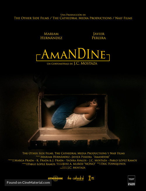 Amandine - Spanish Movie Poster