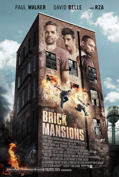 Brick Mansions - Movie Poster