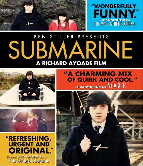 Submarine - Blu-Ray movie cover