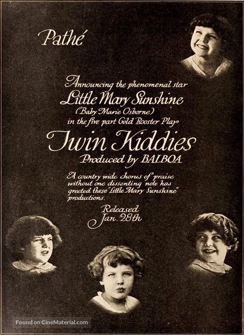 Twin Kiddies - Movie Poster