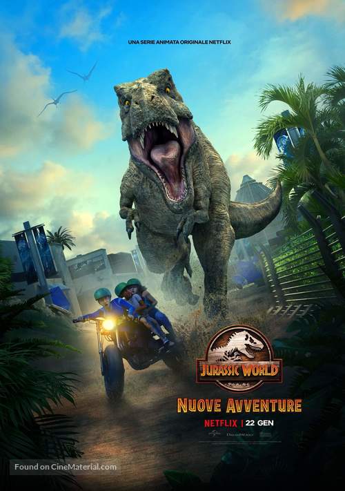 &quot;Jurassic World: Camp Cretaceous&quot; - Italian Movie Poster