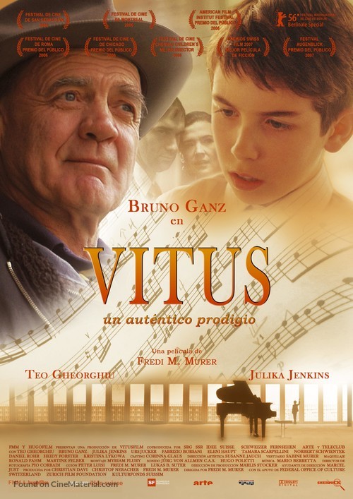 Vitus - Spanish Movie Poster