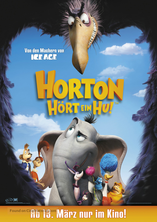 Horton Hears a Who! - German Movie Poster