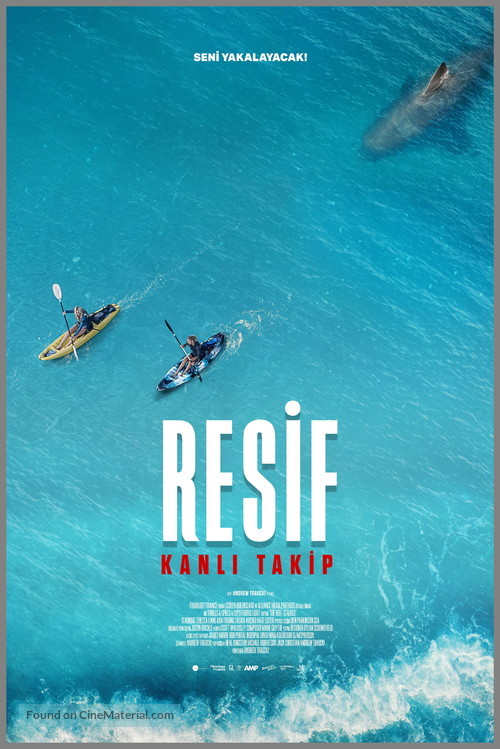 The Reef: Stalked - Turkish Movie Poster