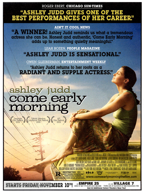 Come Early Morning - Movie Poster