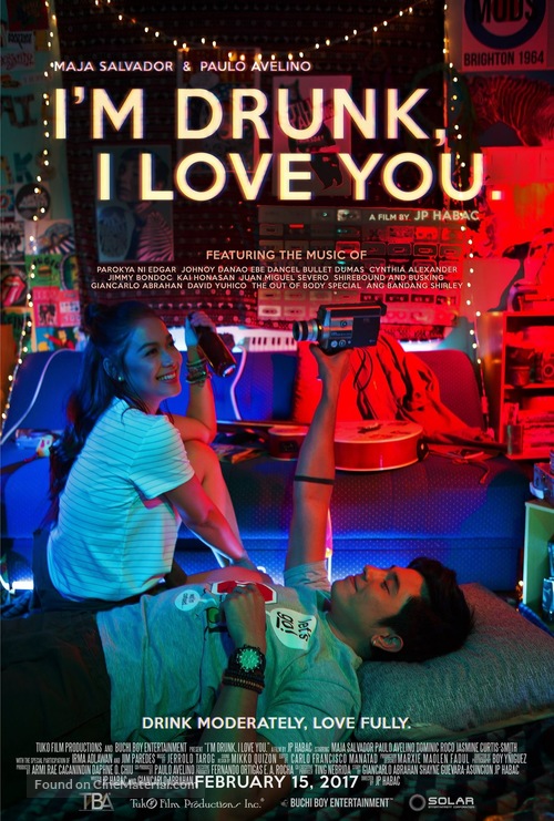 I&#039;m Drunk, I Love You - Philippine Movie Poster