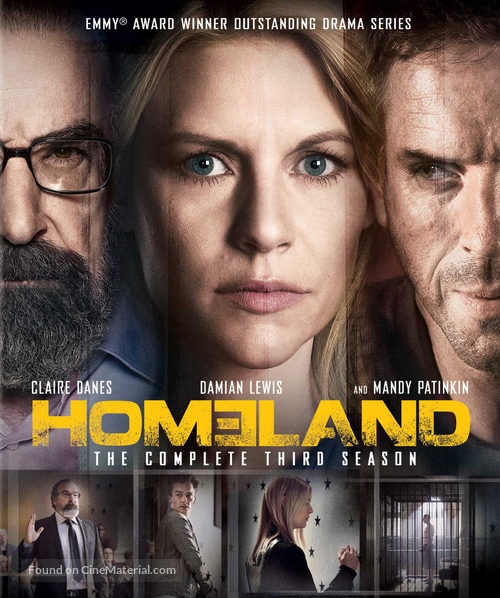 &quot;Homeland&quot; - Blu-Ray movie cover
