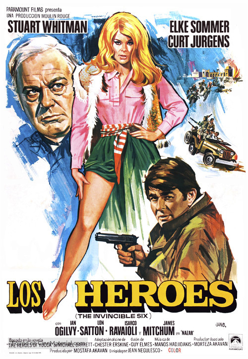 The Invincible Six - Spanish Movie Poster