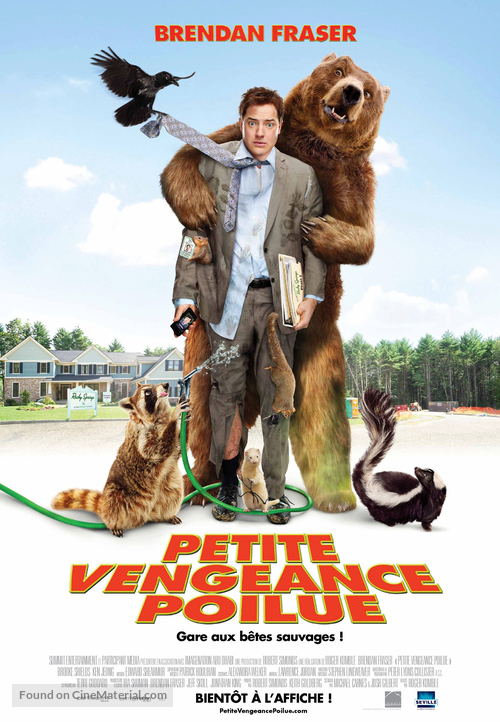Furry Vengeance - Canadian Movie Poster