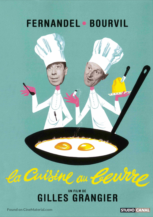 La cuisine au beurre - French DVD movie cover