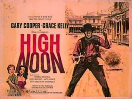 High Noon - British Movie Poster