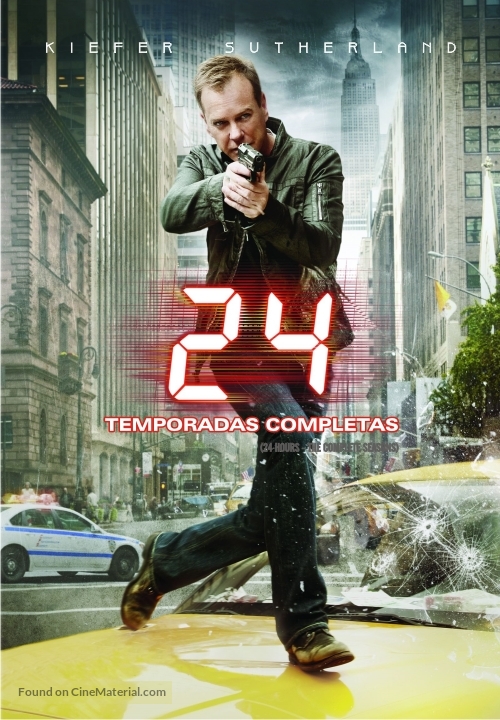 &quot;24&quot; - Argentinian DVD movie cover