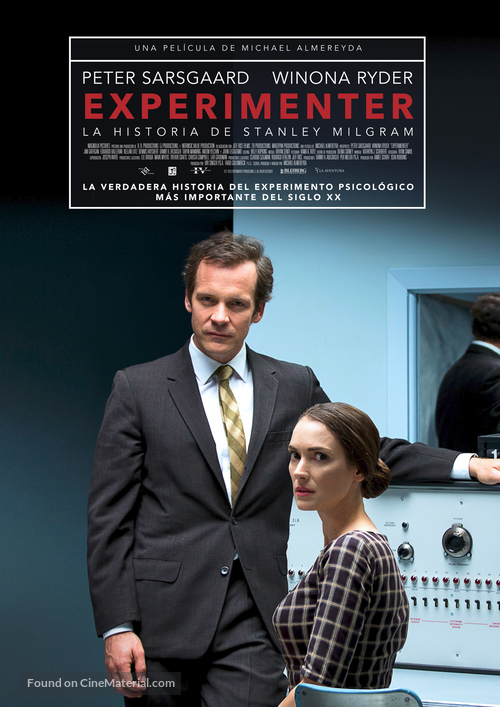 Experimenter - Spanish Movie Poster