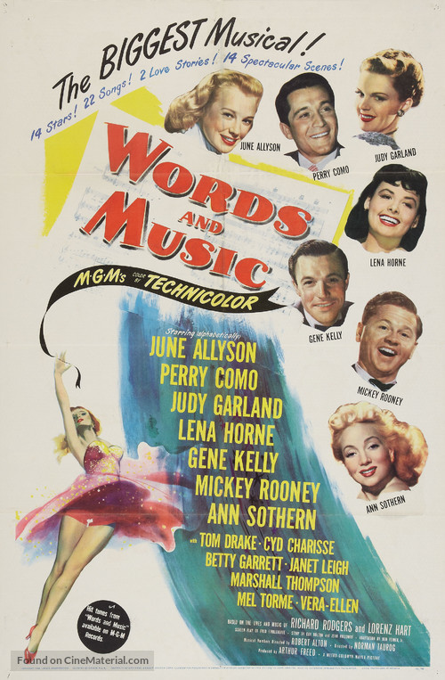Words and Music - Movie Poster