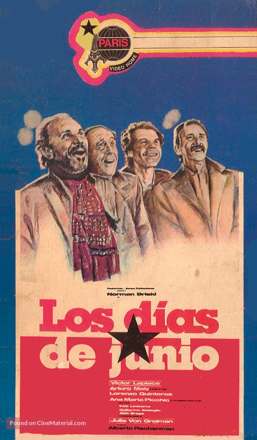 Los d&iacute;as de junio - Argentinian Movie Poster