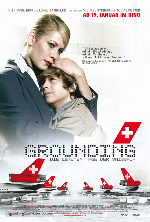 Grounding - Swiss Movie Poster