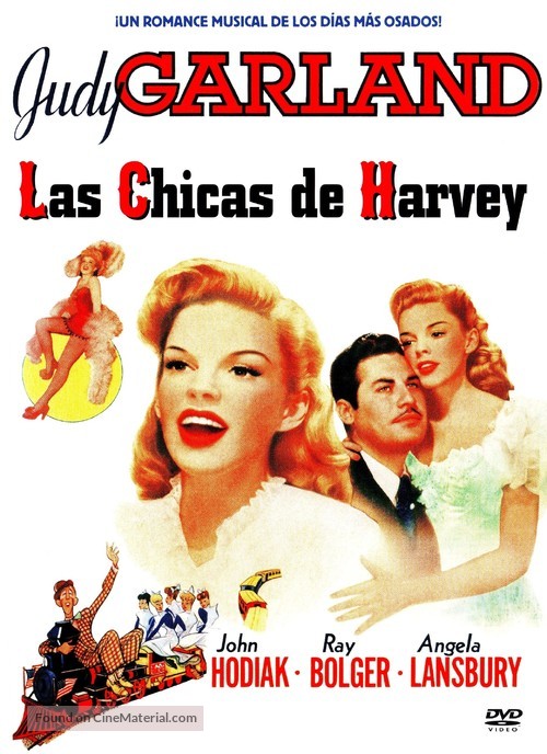 The Harvey Girls - Spanish DVD movie cover