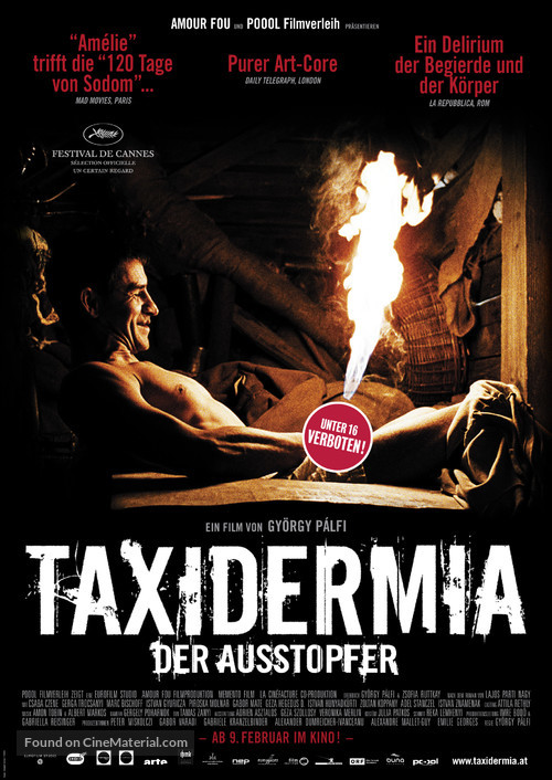 Taxidermia - Austrian Movie Poster