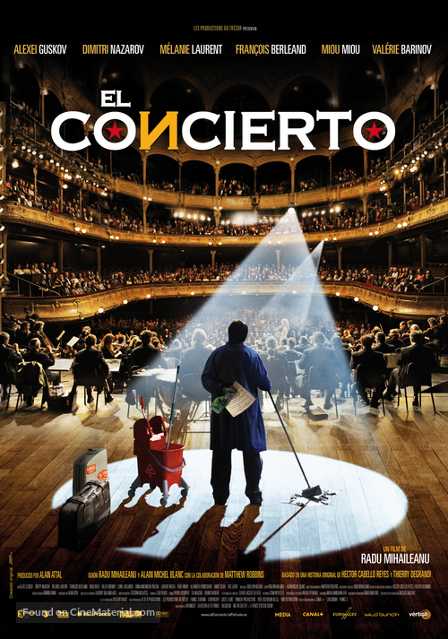 Le concert - Spanish Movie Poster