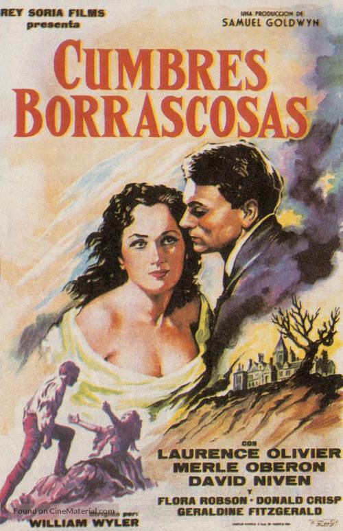 Wuthering Heights - Spanish Movie Poster