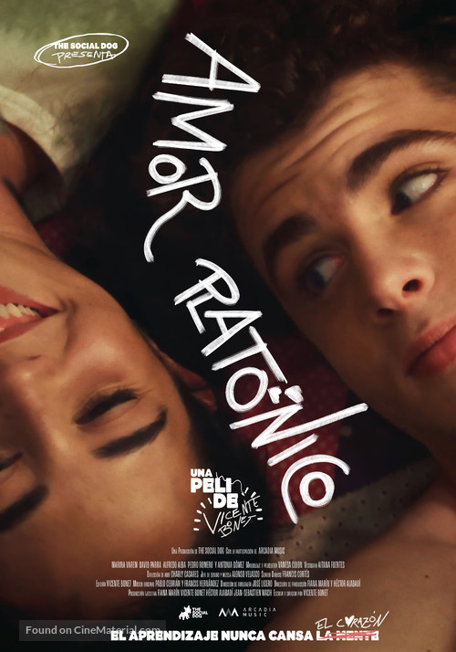 Amor Plat&oacute;nico - Spanish Movie Poster