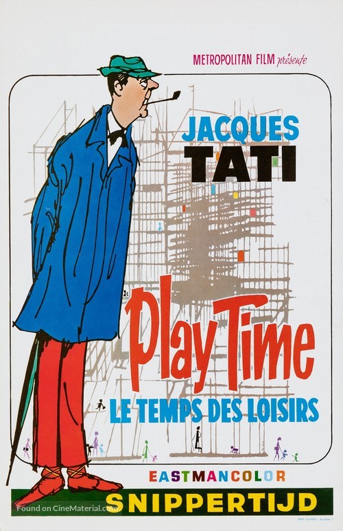 Play Time - Belgian Movie Poster