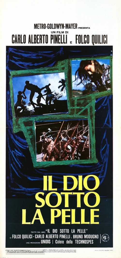 Il dio sotto la pelle - Italian Movie Poster