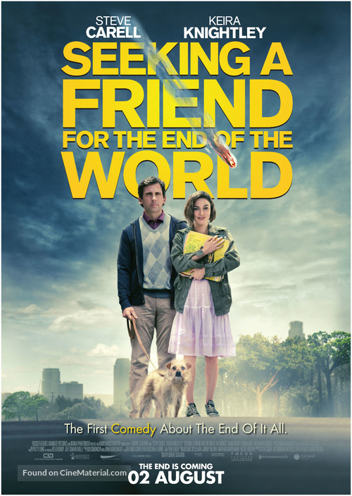 Seeking a Friend for the End of the World - Singaporean Movie Poster