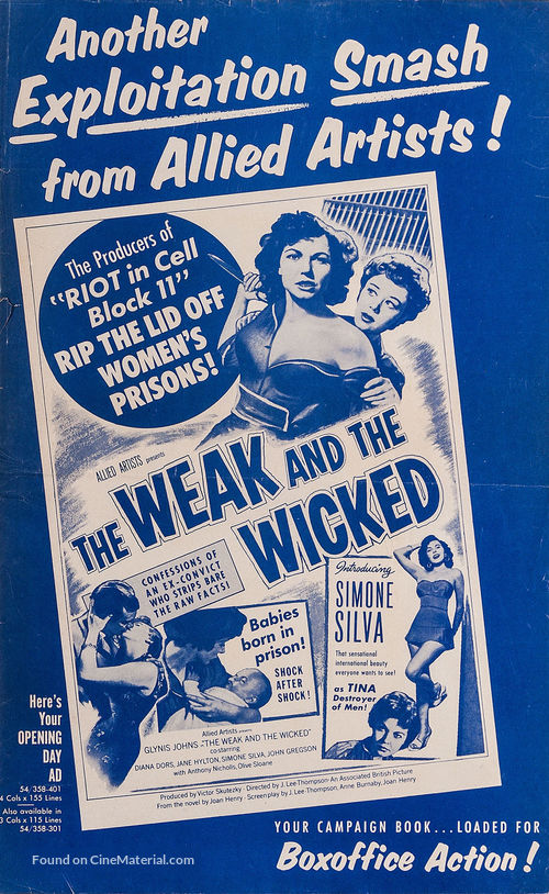 The Weak and the Wicked - poster