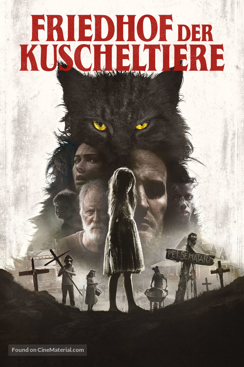 Pet Sematary - German Movie Cover