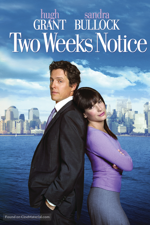 Two Weeks Notice - DVD movie cover