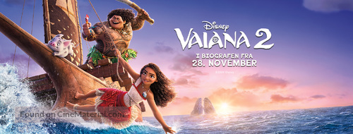 Moana 2 - Danish Movie Poster