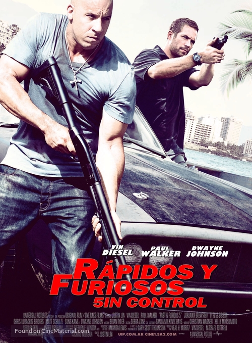 Fast Five - Argentinian Movie Poster