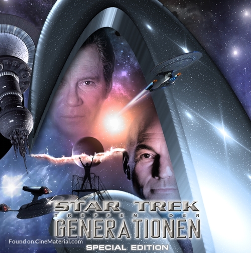 Star Trek: Generations - German Movie Cover