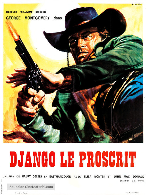 El proscrito del r&iacute;o Colorado - French Movie Poster