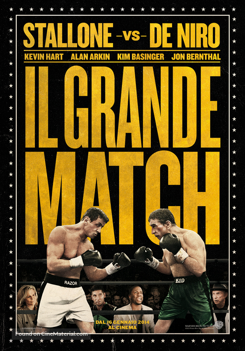 Grudge Match - Italian Movie Poster