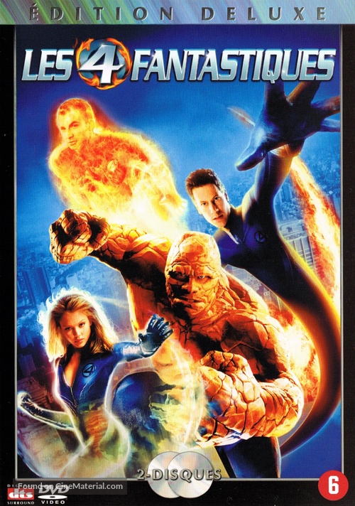 Fantastic Four - Belgian Movie Cover