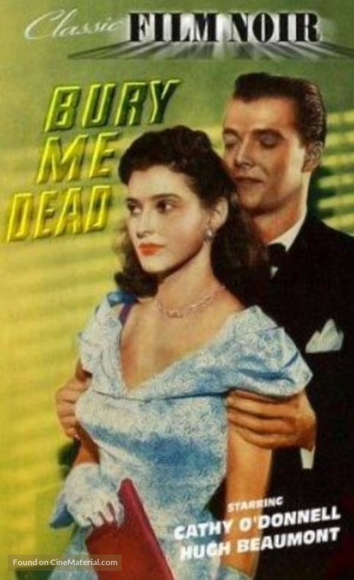 Bury Me Dead - VHS movie cover