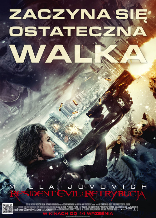 Resident Evil: Retribution - Polish Movie Poster