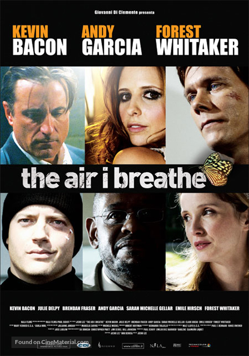 The Air I Breathe - Italian Movie Poster