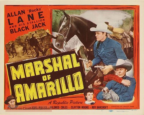 Marshal of Amarillo - Movie Poster