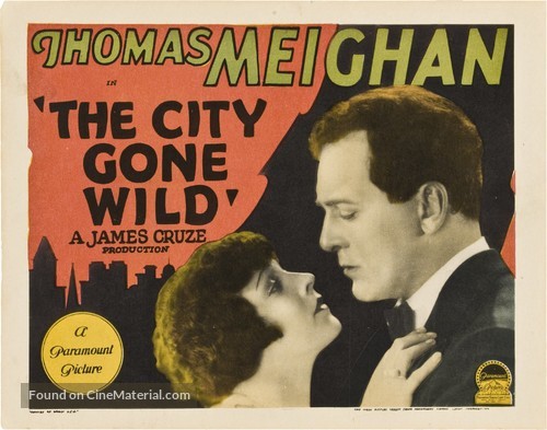 The City Gone Wild - Movie Poster