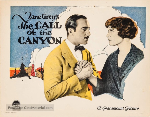 The Call of the Canyon - Movie Poster