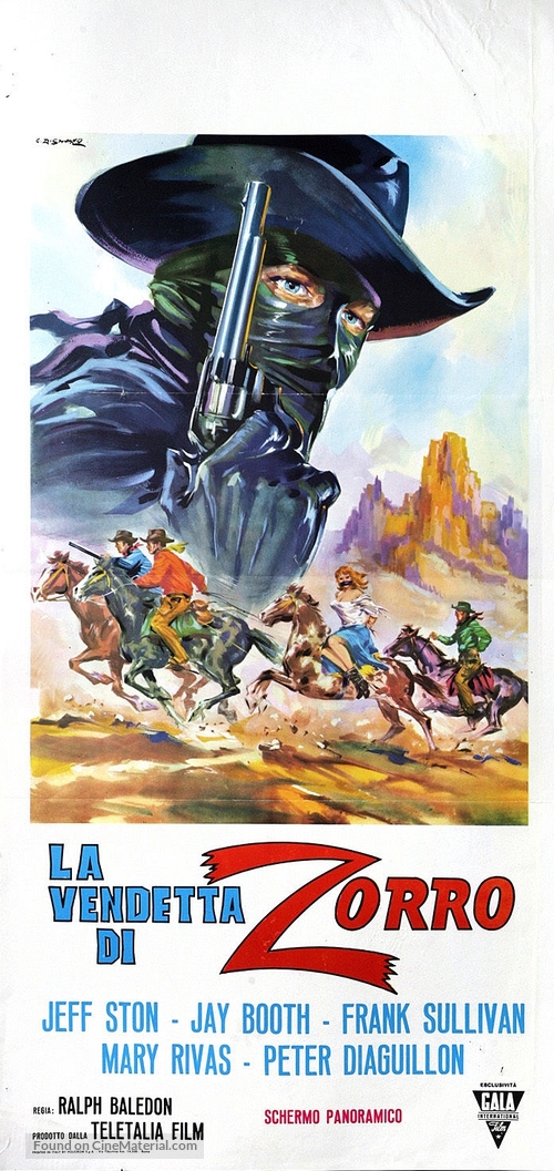 El jinete solitario - Italian Movie Poster