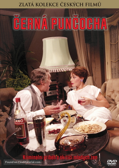 Cern&aacute; puncocha - Czech DVD movie cover