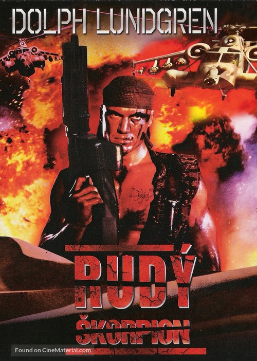 Red Scorpion - Czech DVD movie cover