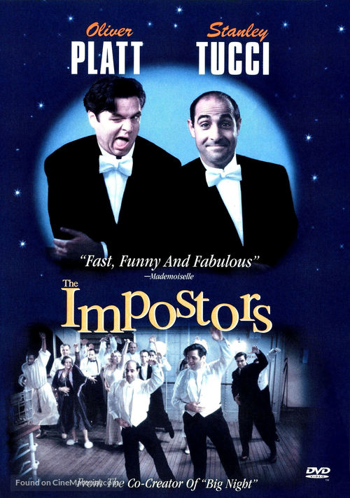 The Impostors - DVD movie cover