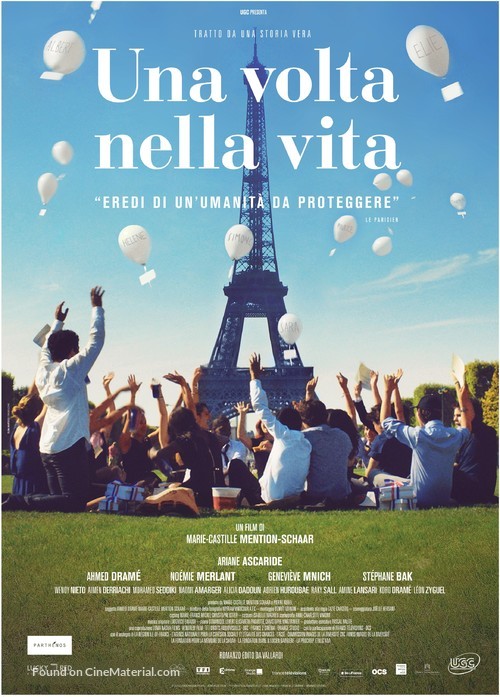 Les h&eacute;ritiers - Italian Movie Poster