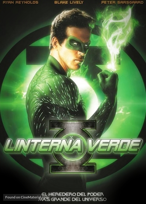 Green Lantern - Mexican Movie Poster